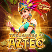 Treasures of Aztec เกมสล็อต PG SLOT RTP 96.71%